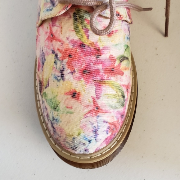 Women's Loafers Shoes With Floral Pattern Size 9 - Picture 5 of 5